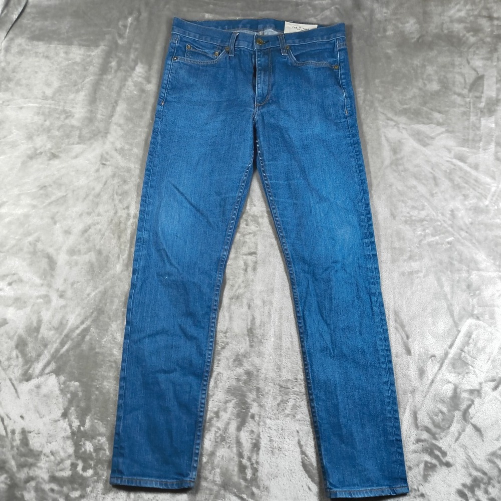 Rag Bone‎ Fit 2 Jeans Mens 30x32 Blue Slim Fit Stretch Denim Made In USA
